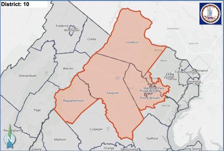 10th District map